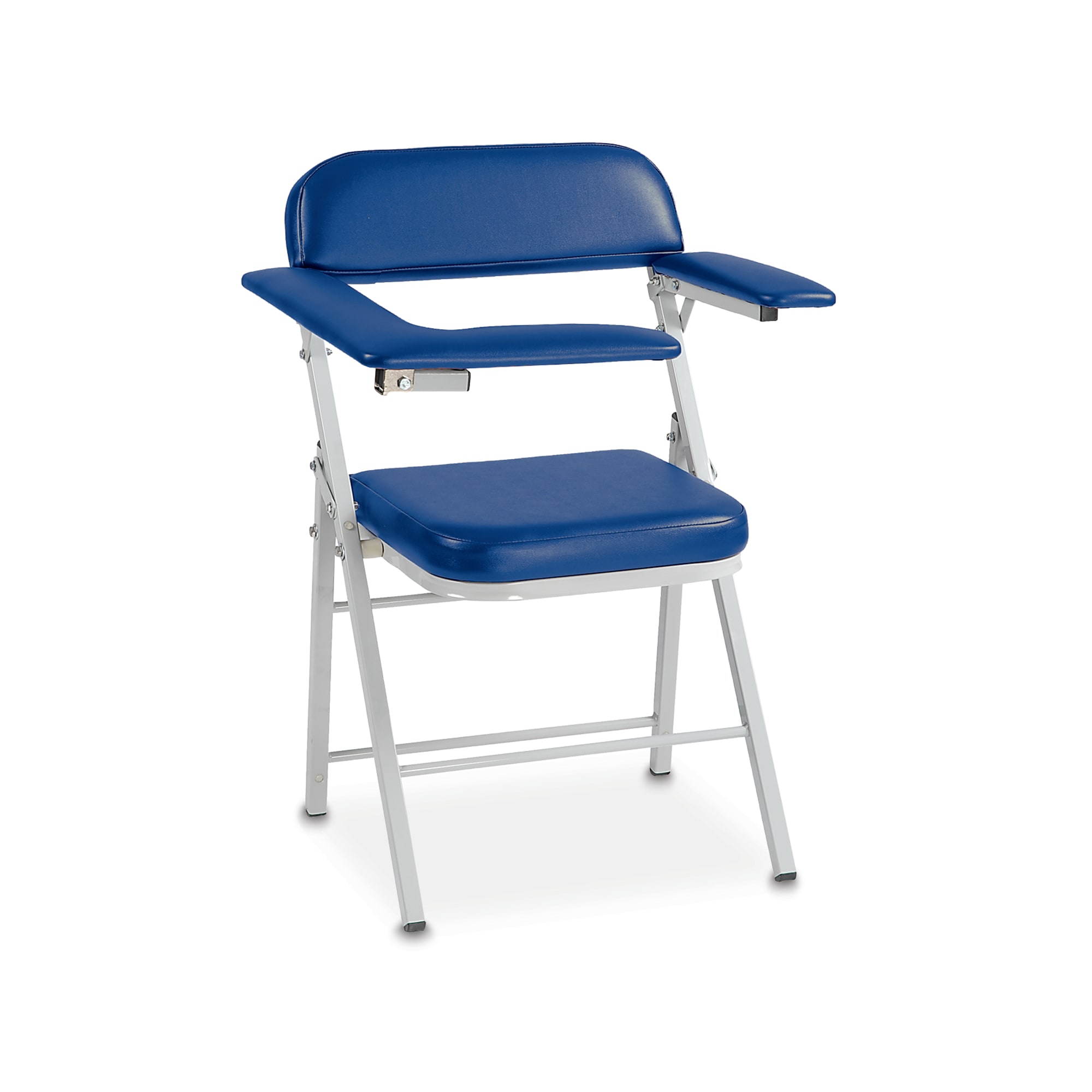Folding Blood Draw Chair with Flip Arm - Marketlab