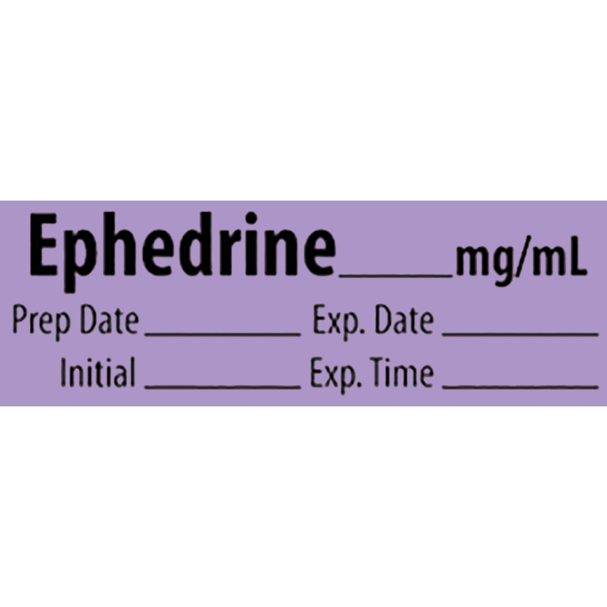Vasopressor Medication Pre-Cut Labels - Marketlab