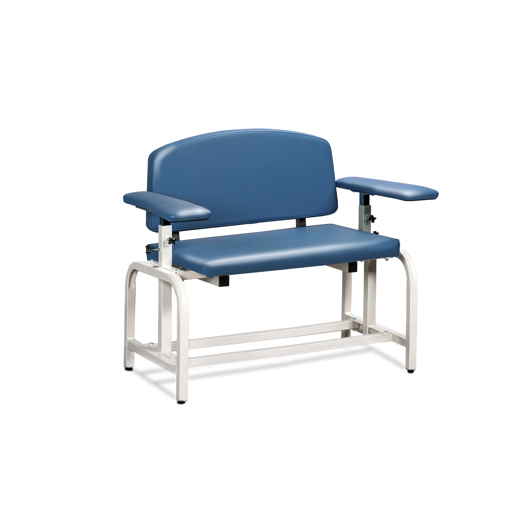 Lab X Extra Wide Draw Chair, Straight Arms - Marketlab