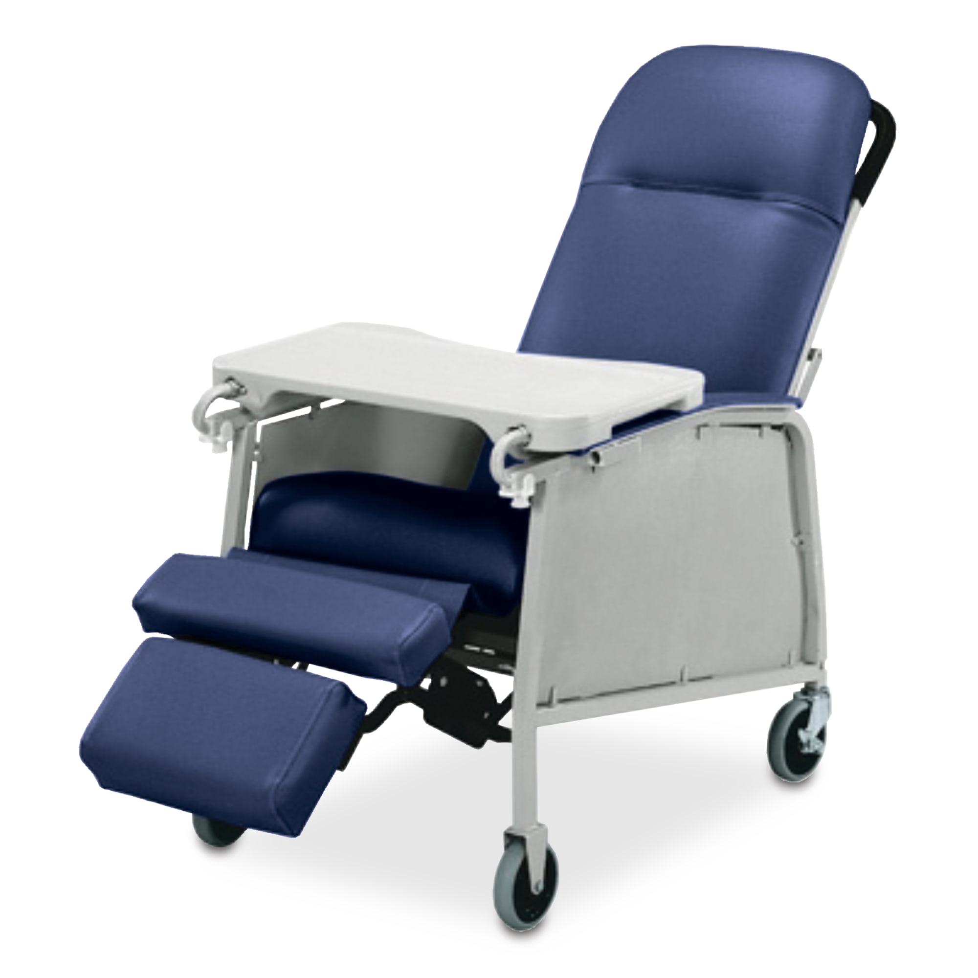 LV t rainer Three Position Reclining Blood Draw Chair with Front Tray