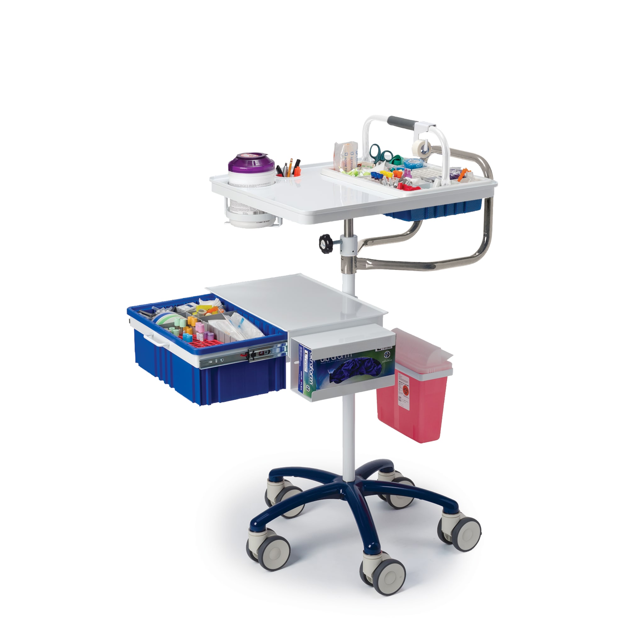 Deluxe Titan Draw Cart with Auto Lift - Marketlab