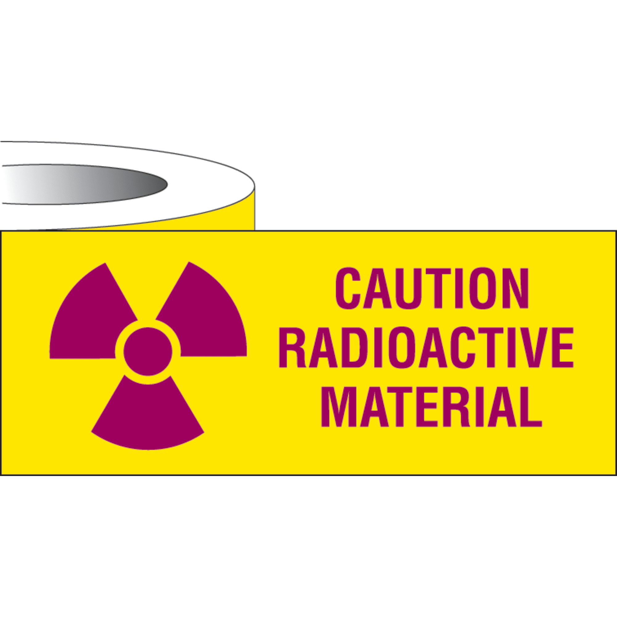 Ruby・Radio-Active Radioactive Warning Labels - Marketlab