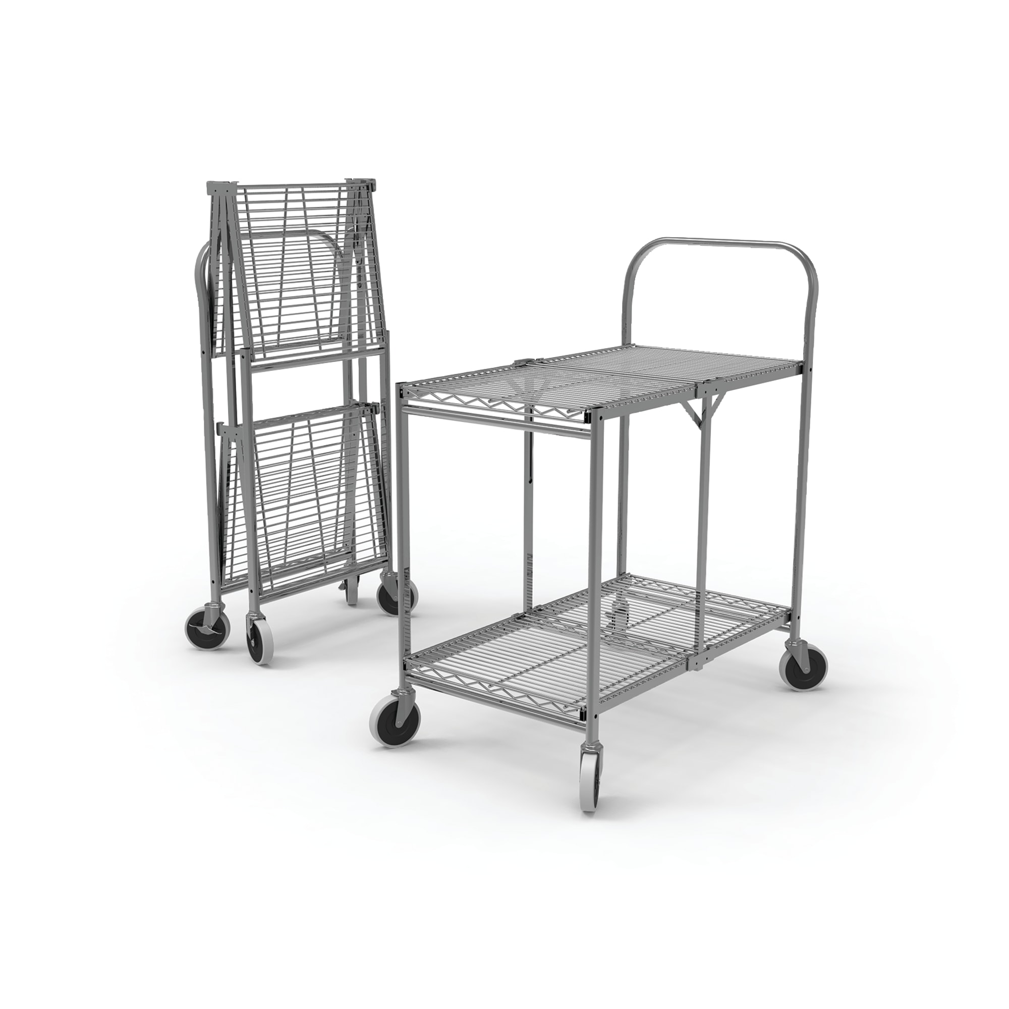 Collapsible Wire Utility Cart - Marketlab