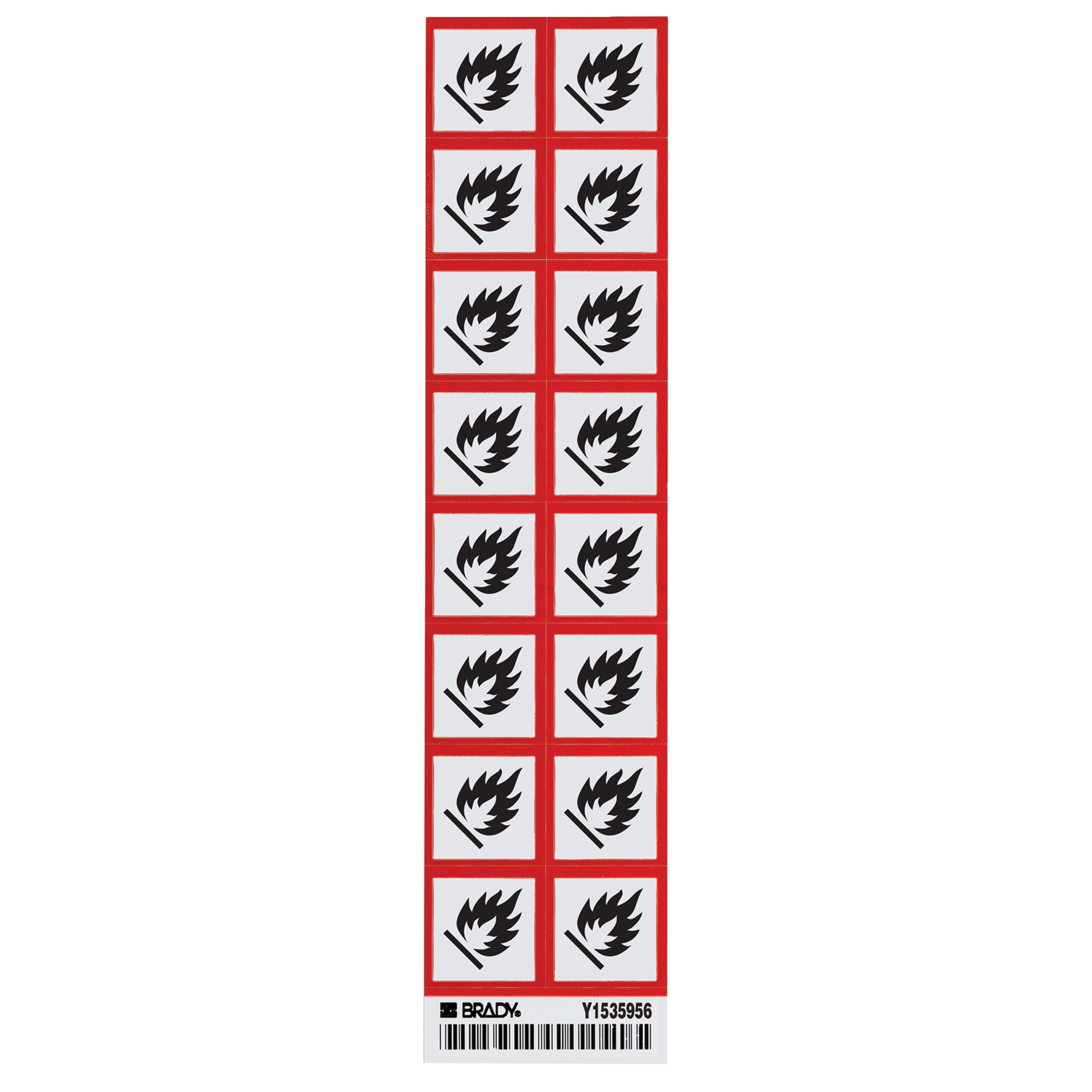 GHS Flammable Labels - Marketlab