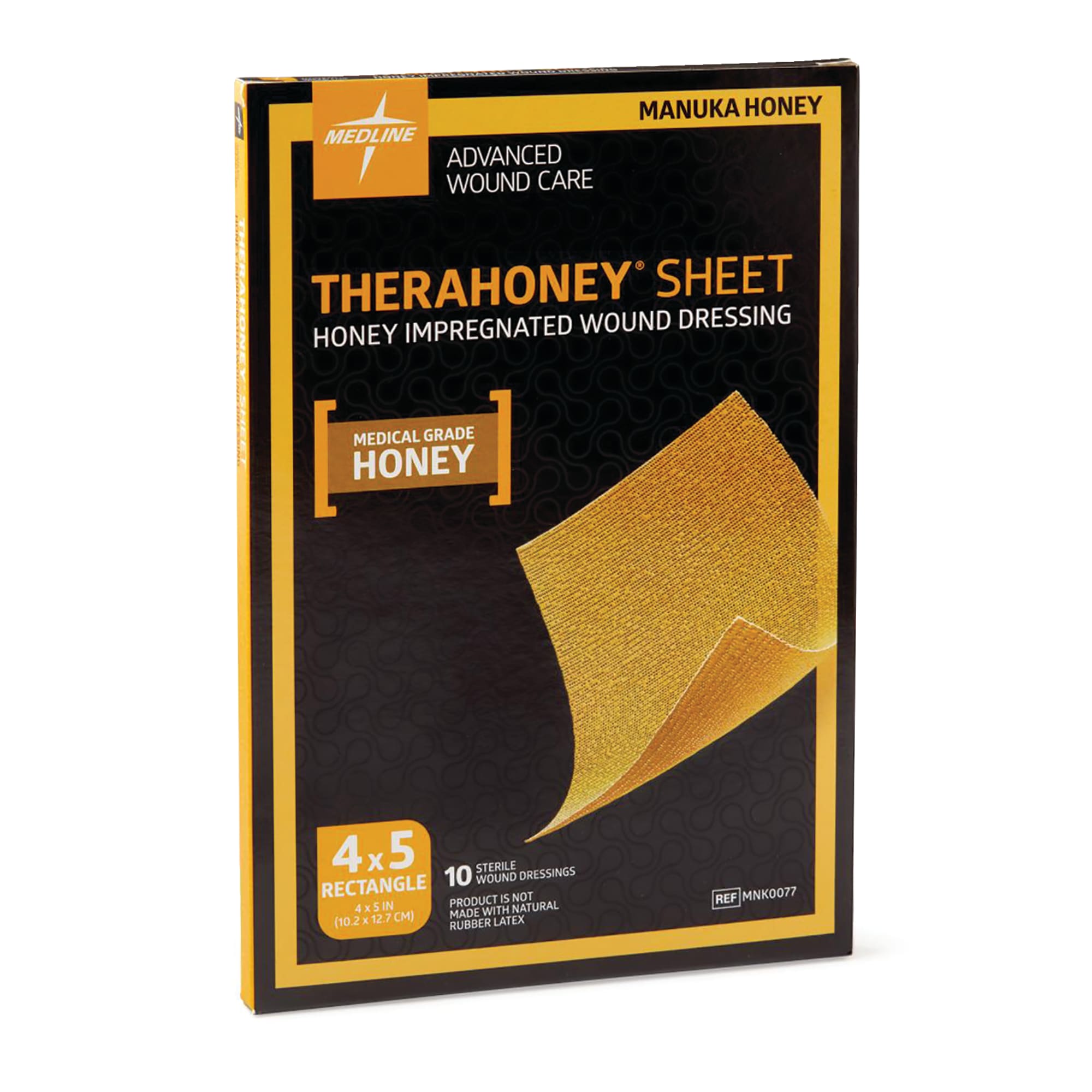 ●【最後の１枚】【訳アリ】Drop of honey １枚 TheraHoney® Honey Wound Dressing, 4