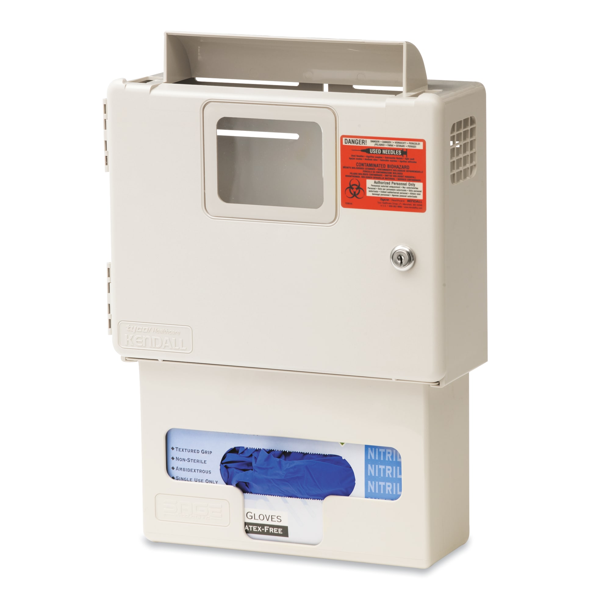 Lockable Wall Enclosures for Sharps Containers - Marketlab