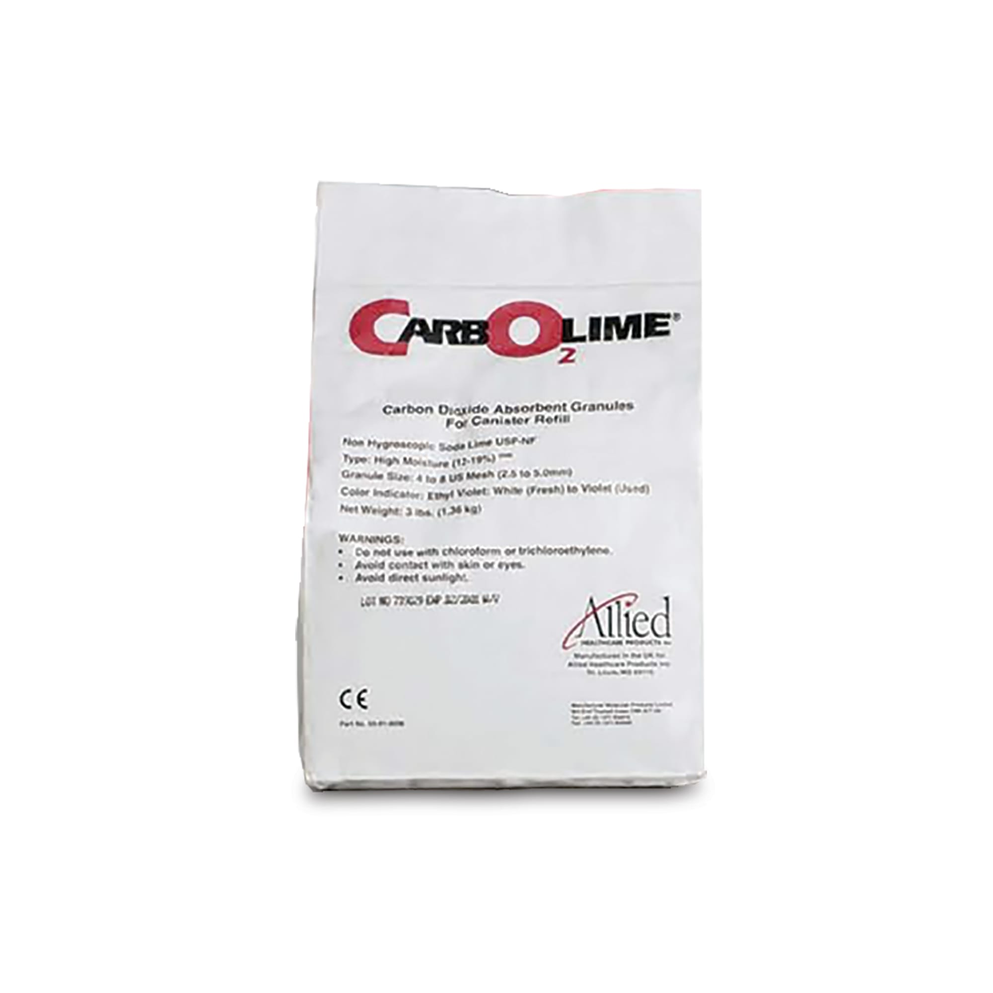 Soda Lime 10 Lb. Jug, Color Changing CO2 Absorber | Med-Vet International