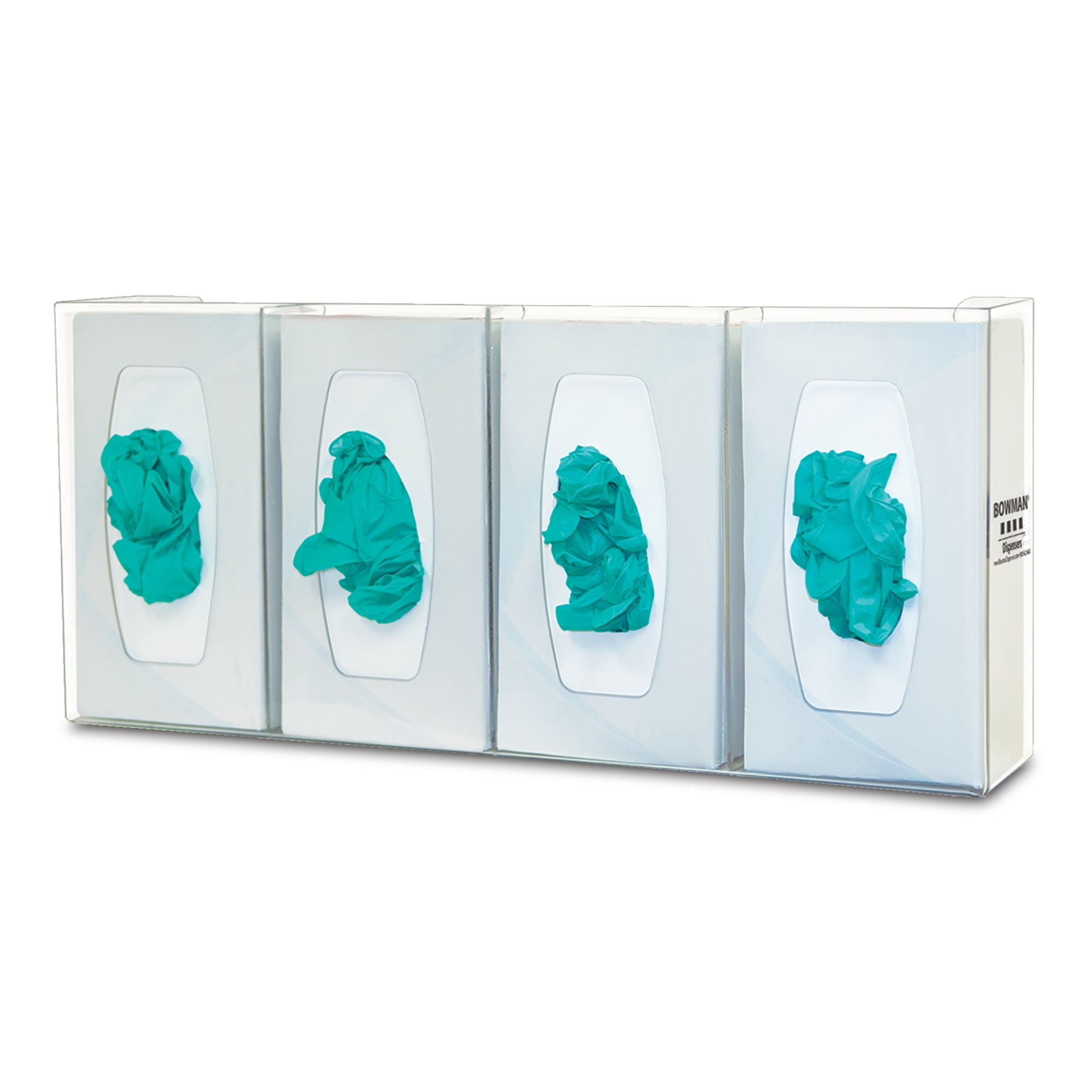 globe globe Mini-Disc　ケース割れあり Bowman PETG Divided Glove Box Dispensers - Marketlab