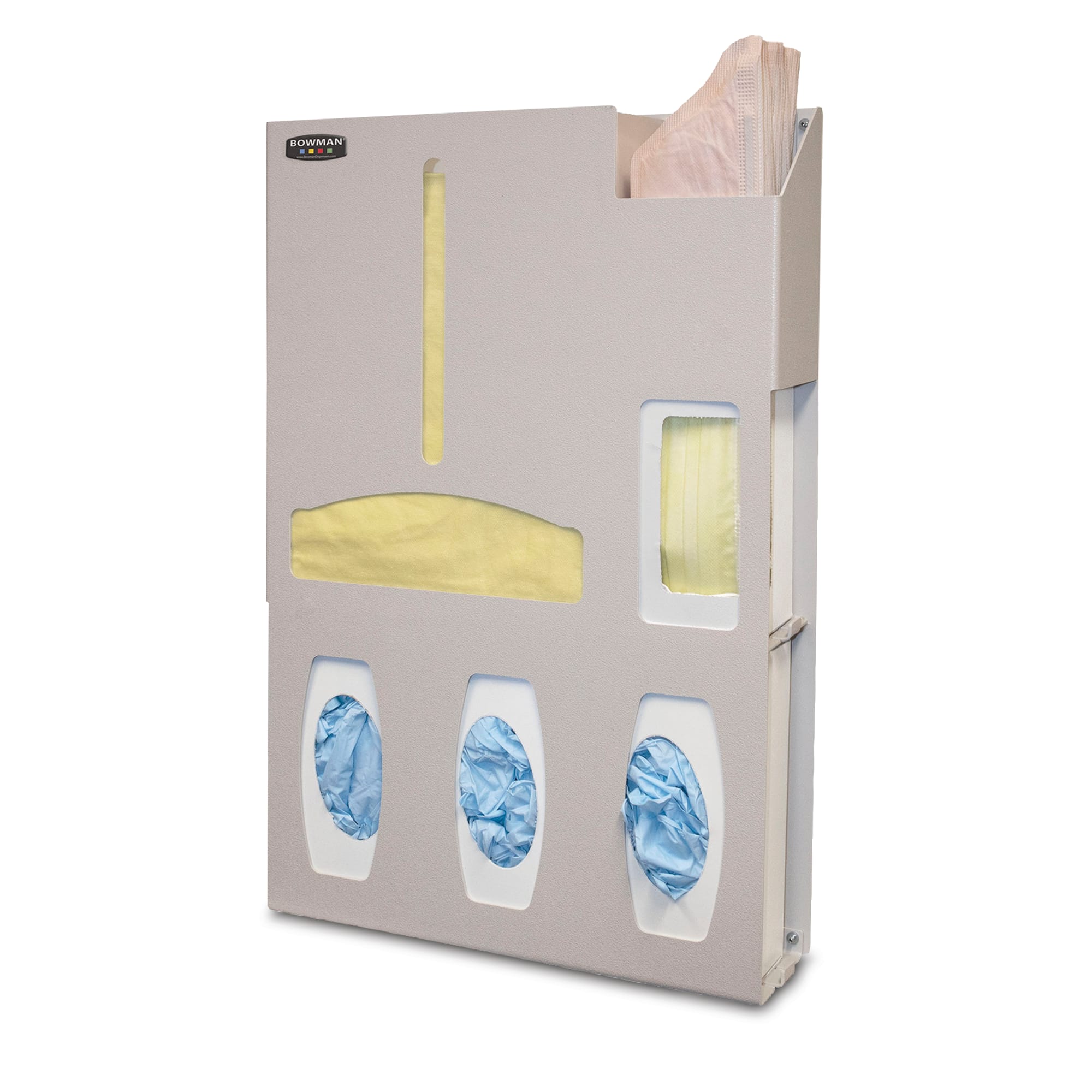 Bowman ADA ABS Isolation Station with Wipe Holder - Marketlab