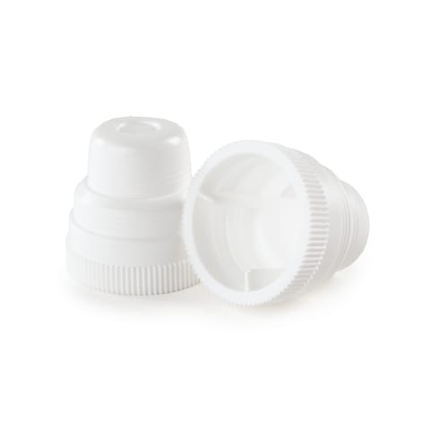 You.S 20-Pack Universal White Screw Cover Caps - Plastic Interior Screw Covers