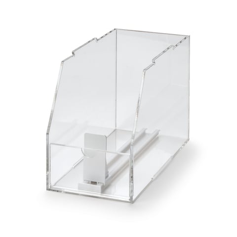 Horizontal Single Pen Display Stand - Clear