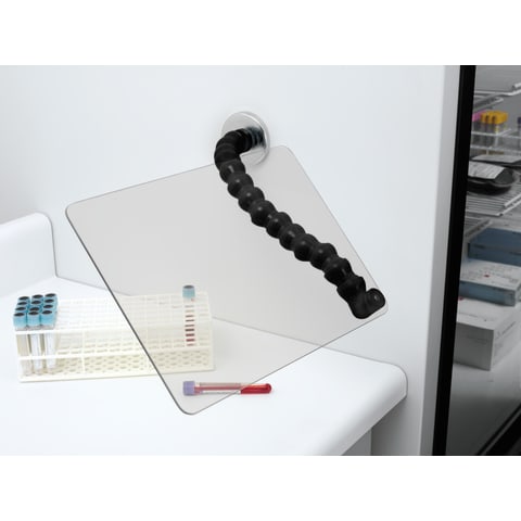 Antimicrobial Gooseneck Safety Shield - Marketlab