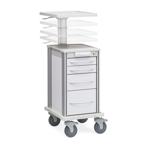 critical:lab 専用ページ Narrow Pace Adjustable Workstation Cart - Marketlab