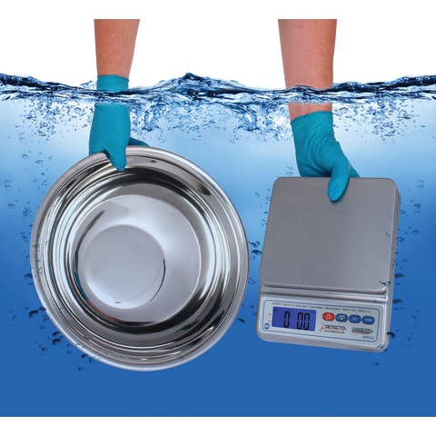 Waterproof Digital Scale with Utility Bowl