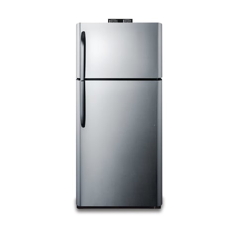 30 18 Cu. ft. Stainless Steel Top Freezer Refrigerator BKRF18SS