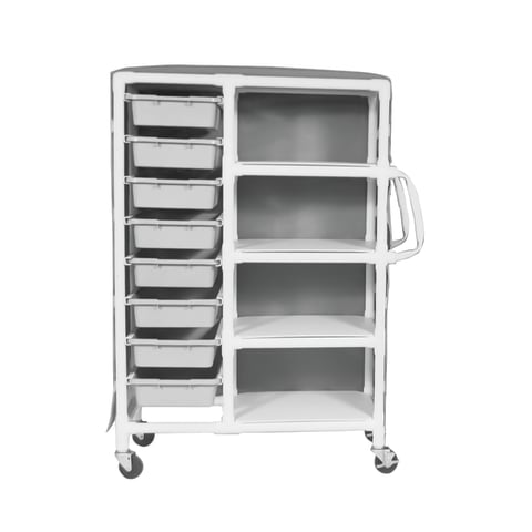 MR-Conditional PVC 8-Drawer Storage Cart