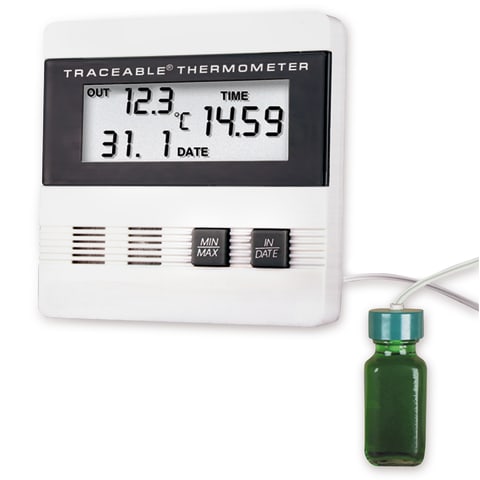 Time and Date Mininum-Maximum Thermometer