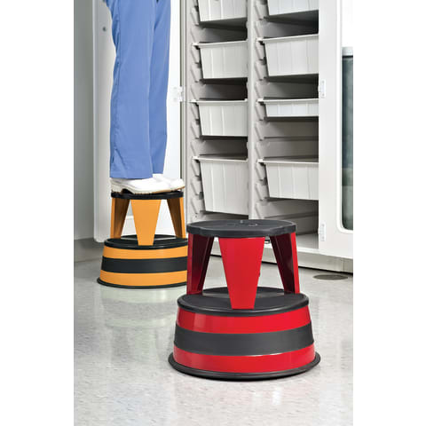 Rolling kitchen step stool hot sale