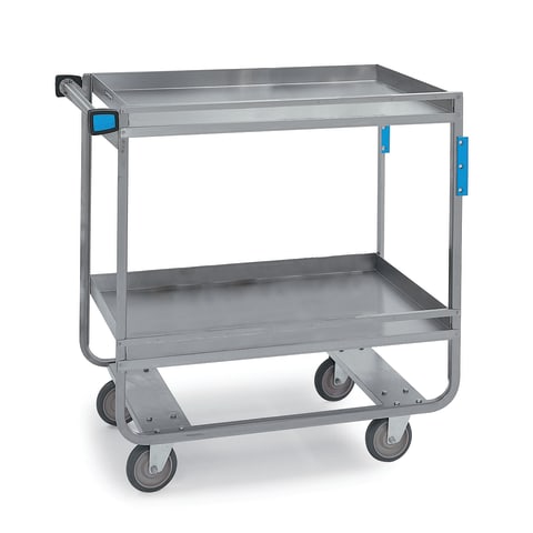 Heavy Duty Stainless Steel Carts with Guard Rails