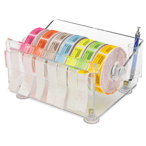 Sticker and Label Roll Dispenser