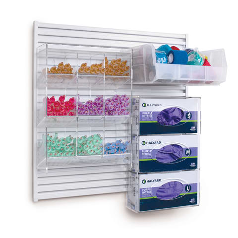 Poltex Phlebotomy Supply Organizer Station Includes: Wall Mount