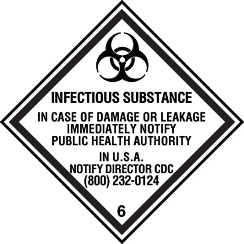 ●DANGEROUS GOODZ Transport Labels - Marketlab