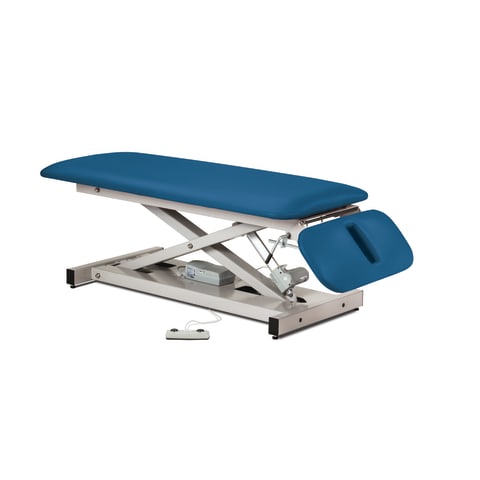 Power Height Treatment Exam Table with Space Saver Drop Section • 27