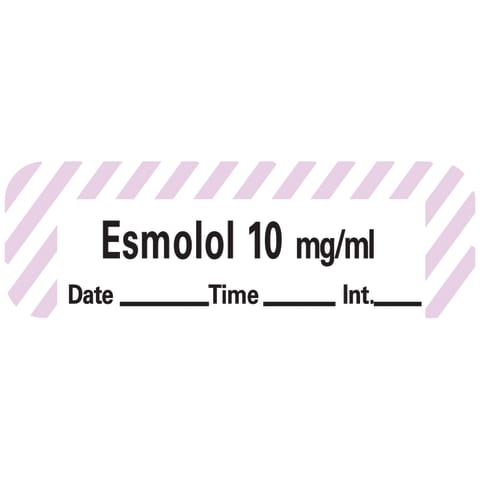 Anesthesia information - Lebetalol