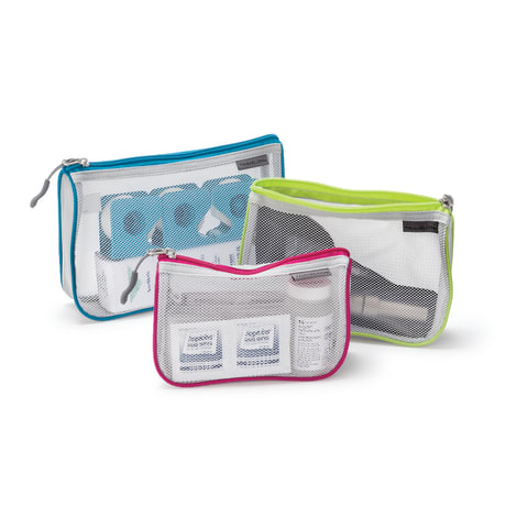 Travelon shop mesh pouches