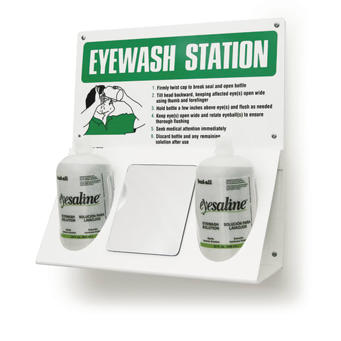 Eyewash Station with Mirror