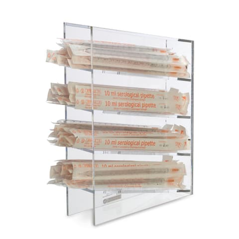 Marketlab Tilted 4-Compartment Pipette Rack