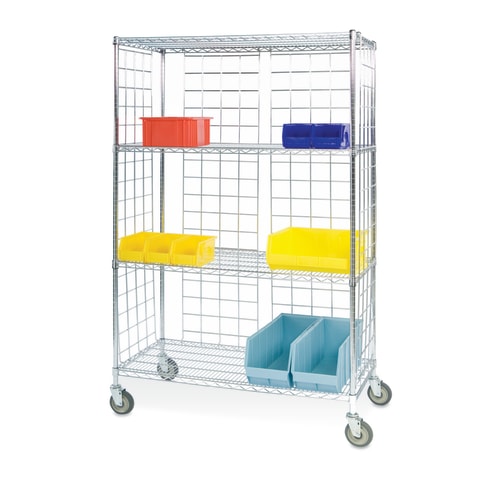 Three-Sided Enclosed Carts | Marketlab