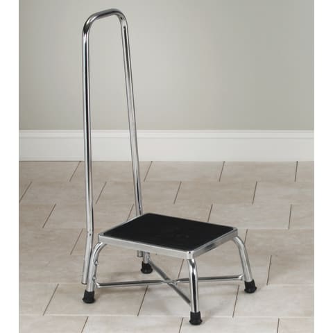 Bariatric Step Stool with Handrail • 11.25