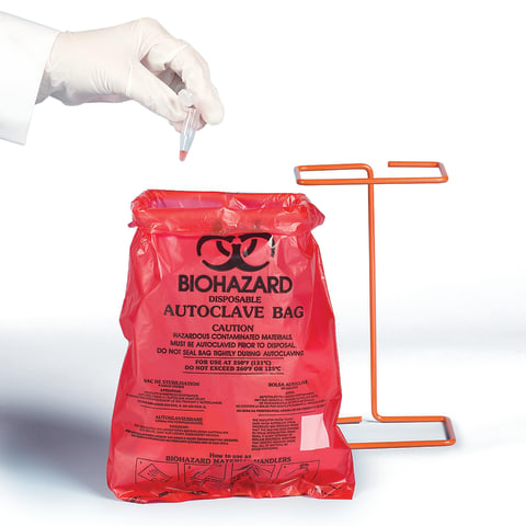 Bags for Benchtop Biohazard Bag Holder - Marketlab