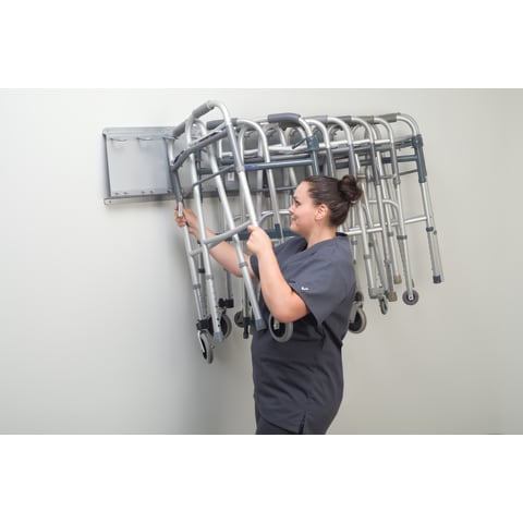 Folding Walker Storage Rack | Marketlab