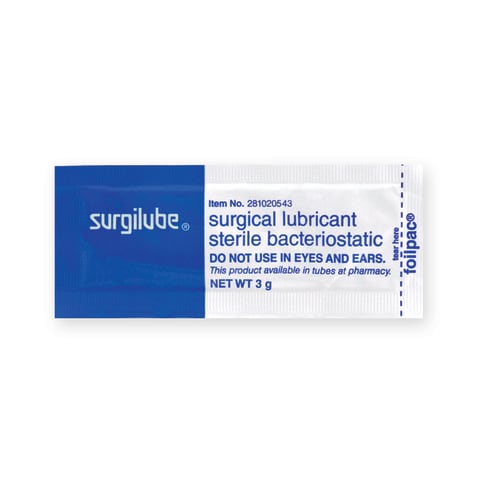 Surgilube, Foilpac  3g