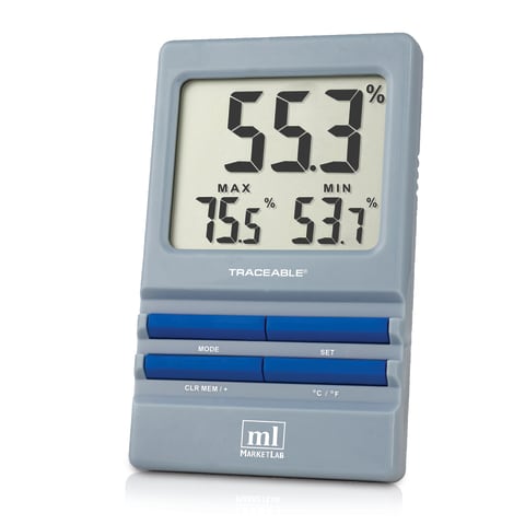 Temperature Humidity Traceable Clock