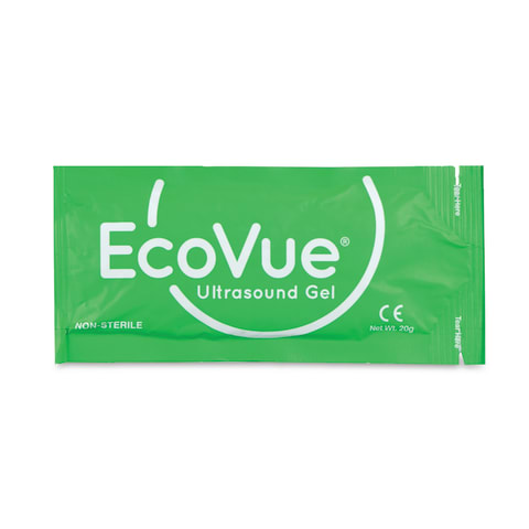 EcoVue® Ultrasound Gel Packets Nonsterile, 20g | Hopkins Medical Products