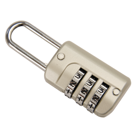 Mini Silver Combination Lock Hopkins Medical Products