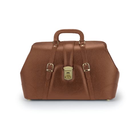 Leather on sale physician bag