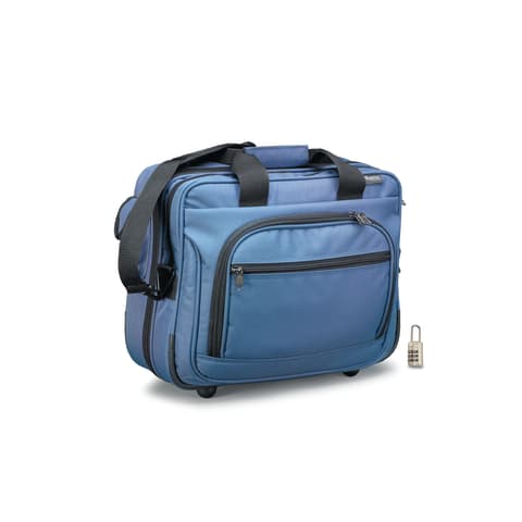 Wheeled Home Care Bag with Mini Combo Lock Hopkins Medical Products