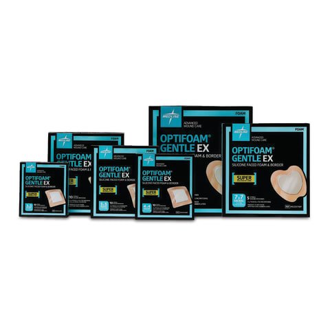 bordered foam dressing Bordered Foam Dressing Ag (Silver) main image 1
