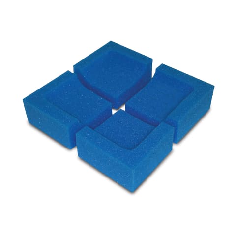 Furniture Protector Pads - Foam Blocks, blue