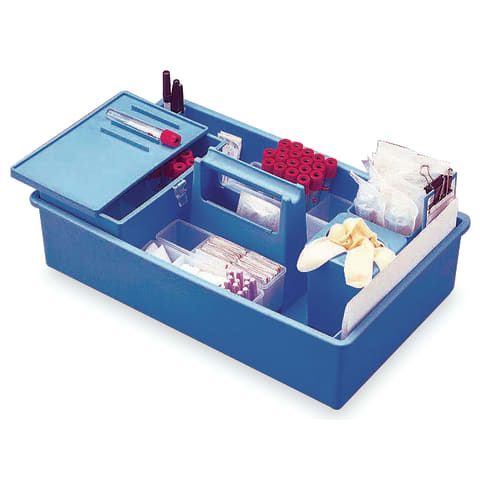 IsoBox To-Go Phlebotomy Tray with Built-in Handle