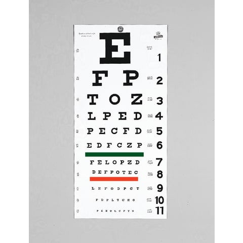 Snellen Eye Chart | 571240