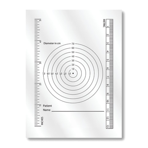 Disposable Wound Measuring Guide