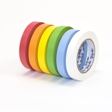 Colored Labeling Tape - 3 Core