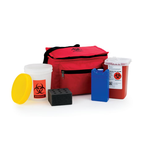 Blood Sample Needle Disposal System | Marketlab