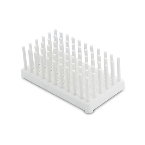 Peg Racks for 14mm-17mm Tubes, White | Marketlab