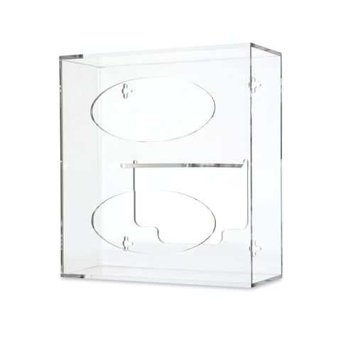 Side-Loading Acrylic Glove Dispensers - Marketlab